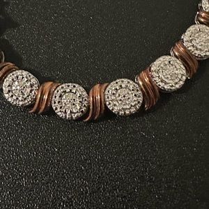 Two tone Designer Diamond Bracelet